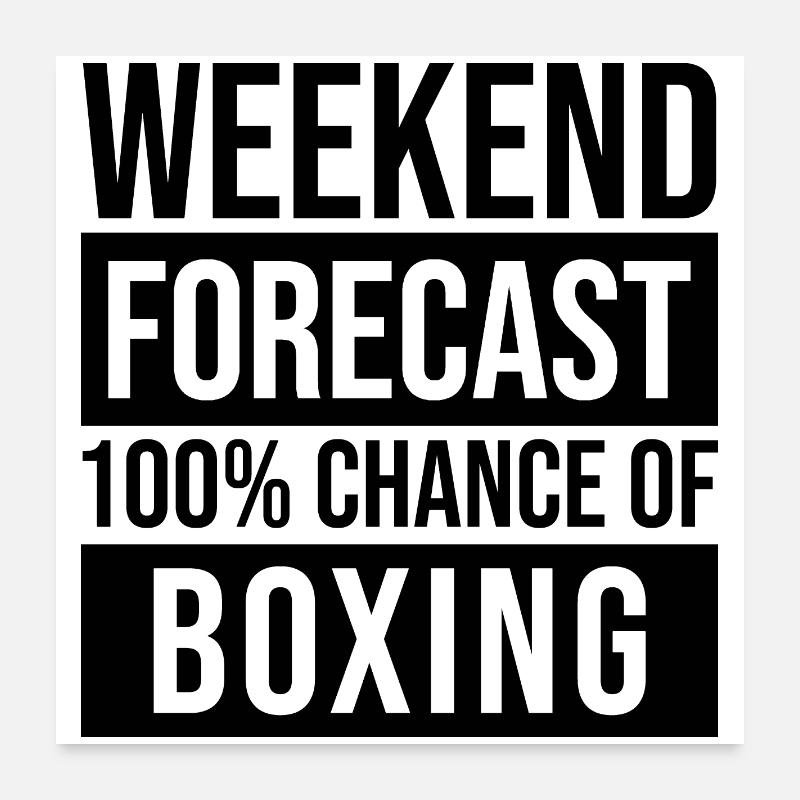 Boxen Poster 60x60 cm