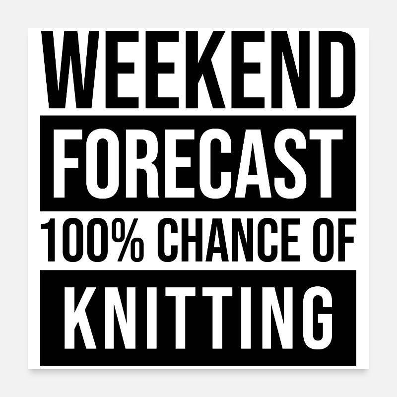 Stricken Poster 60x60 cm