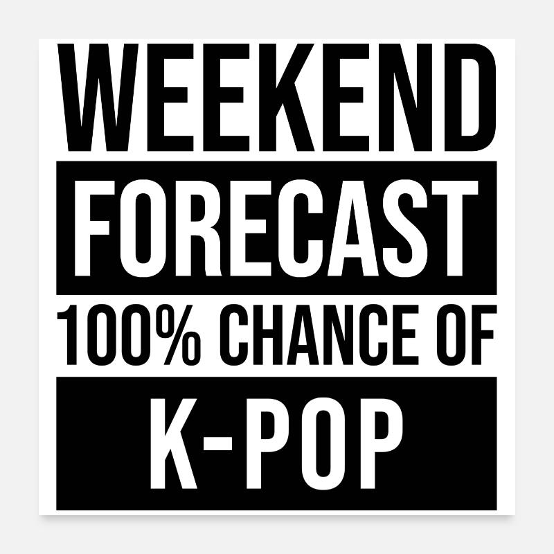 K Pop Poster 24" x 24" (60x60 cm)