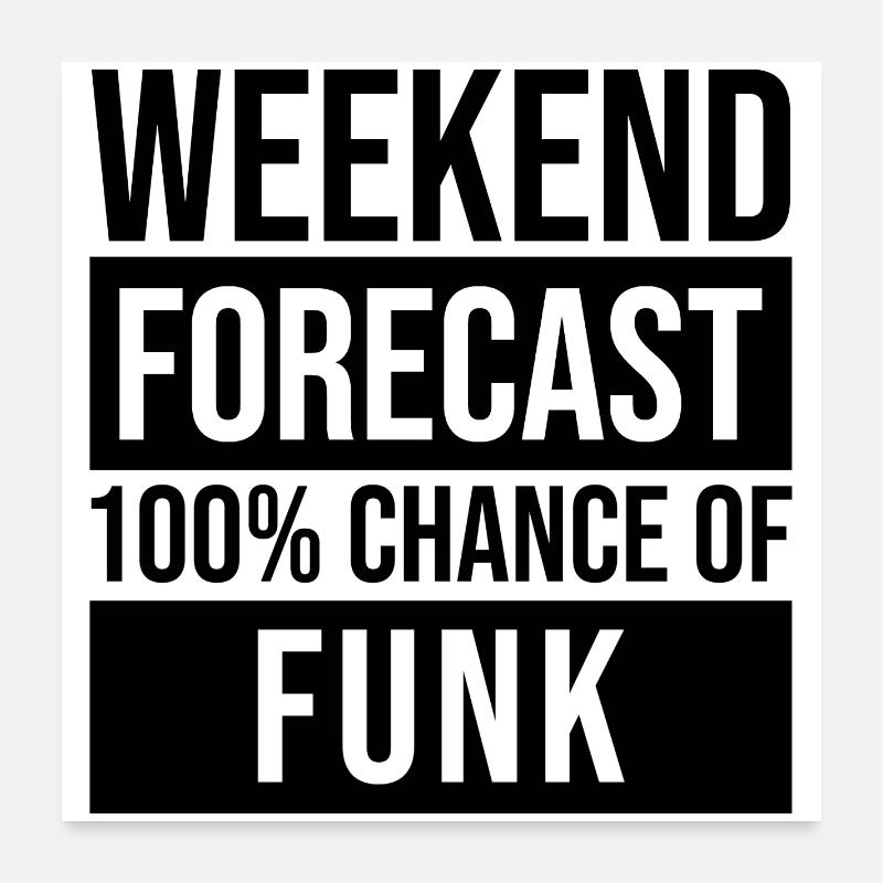 Funk Poster 60x60 cm