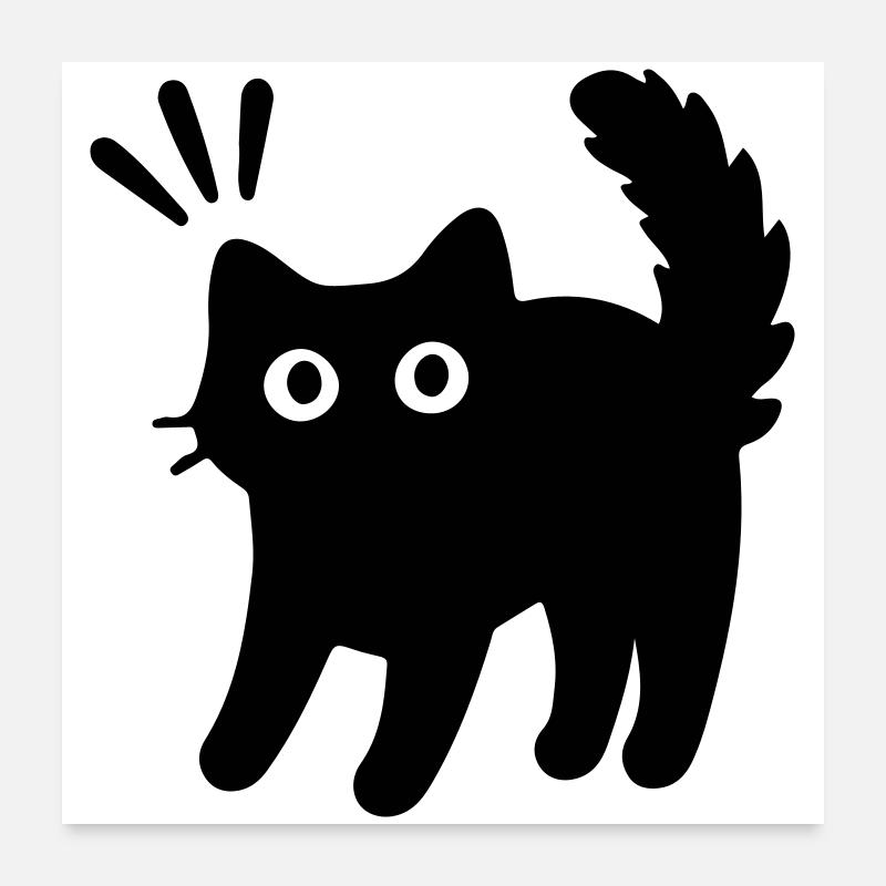 Chat Chat Poster 60 x 60 cm