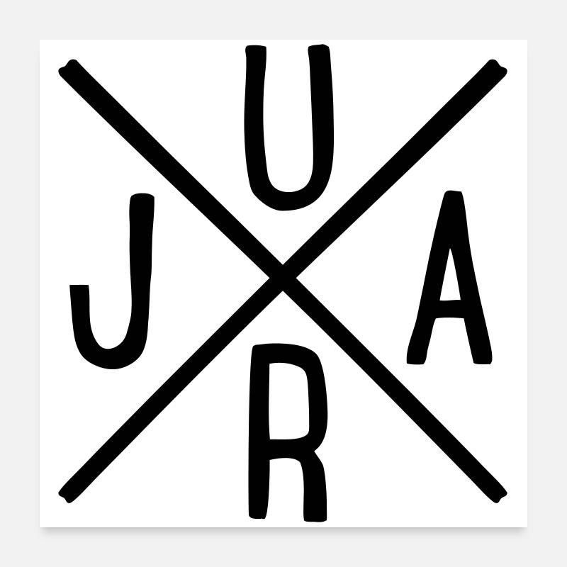 Jura Poster 60x60 cm