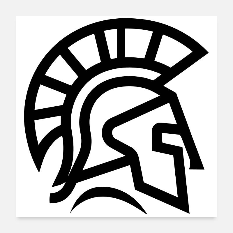 spartan Poster 60 x 60 cm