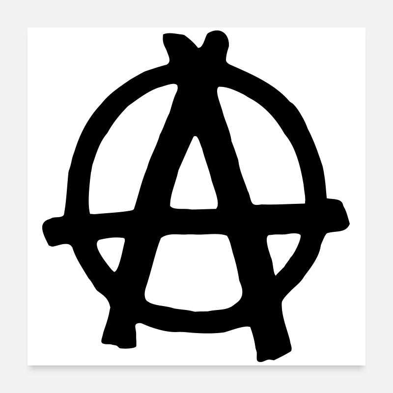 Anarchy Poster 60 x 60 cm