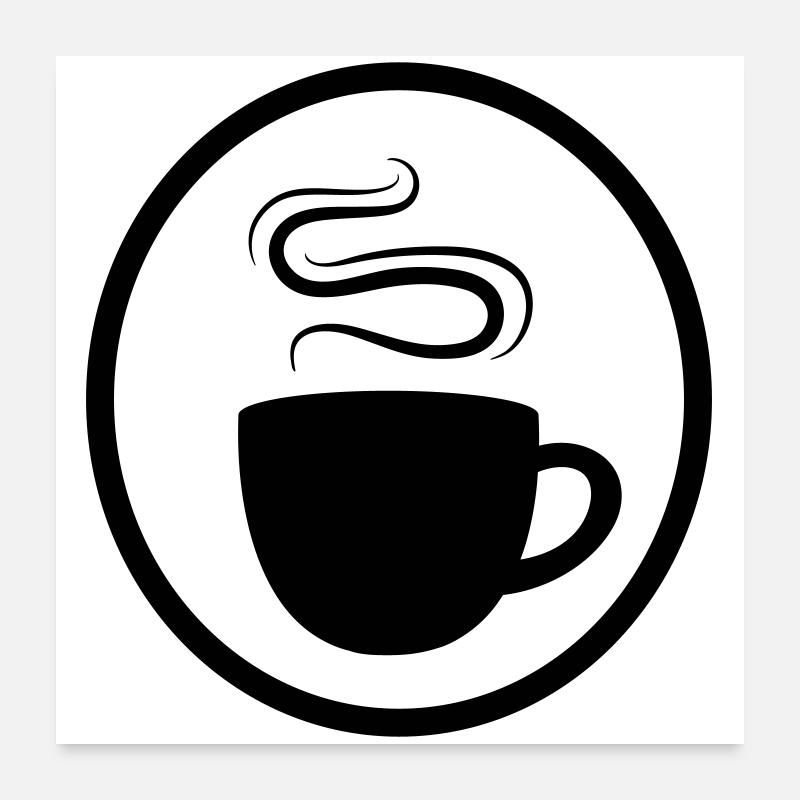 Coffee cup Poster 24" x 24" (60x60 cm)