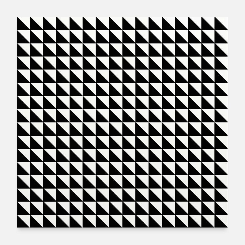 Moderne Kunst Poster 60x60 cm