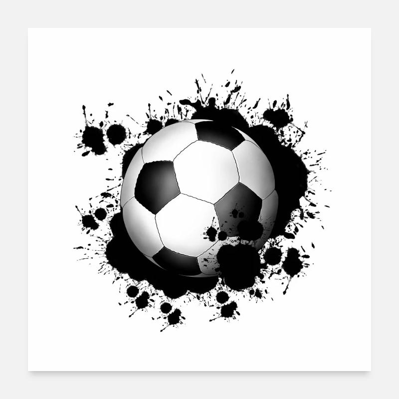 Soccer Poster 24" x 24" (60x60 cm)