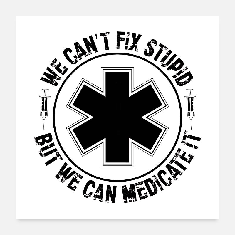 Pharmacists | Pharmacist gift ideas Poster 24" x 24" (60x60 cm)