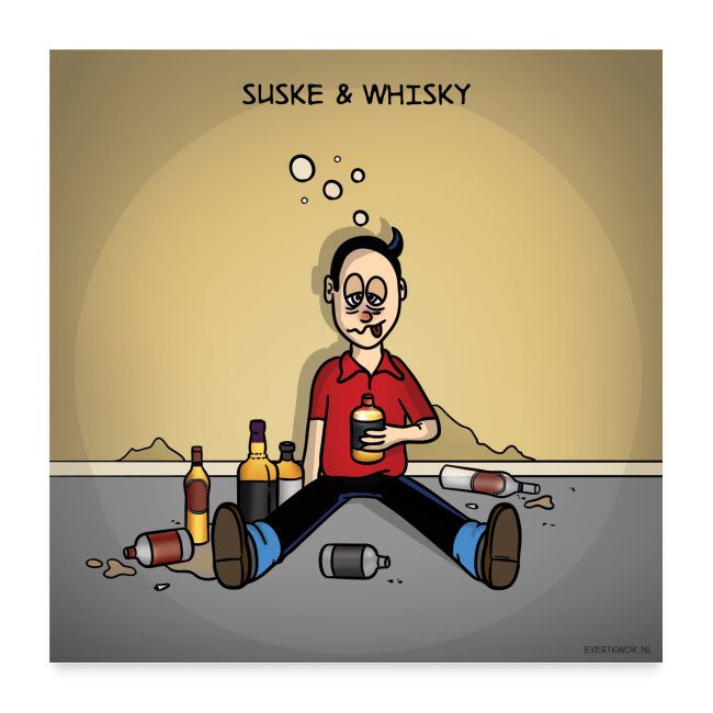 Evert Kwok cartoon 'Whisky'