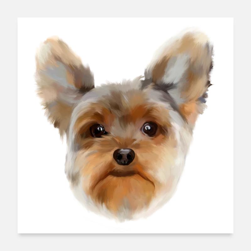 YORKSHIRE Poster 60 x 60 cm