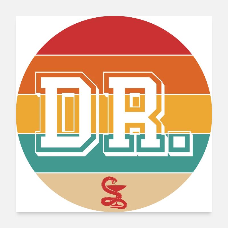 Doctor Poster 24" x 24" (60x60 cm)