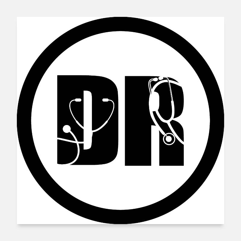 Arzt Poster 60x60 cm