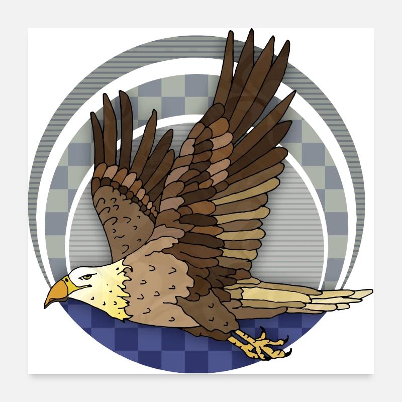 Bird Poster 24" x 24" (60x60 cm)