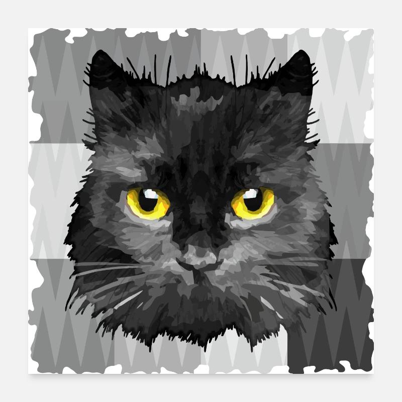 Cat Poster 24" x 24" (60x60 cm)
