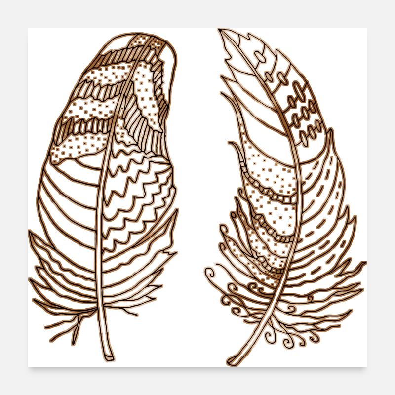 Stylo Poster 60 x 60 cm