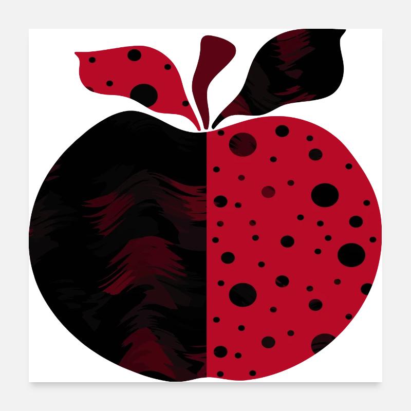 Pomme Poster 60 x 60 cm