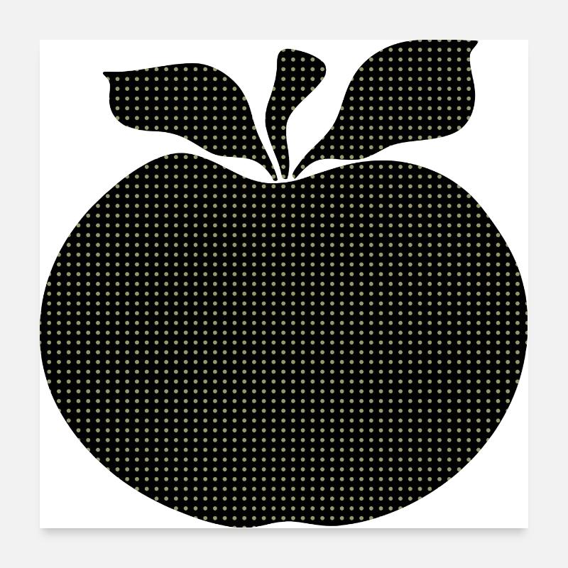 Pomme Poster 60 x 60 cm