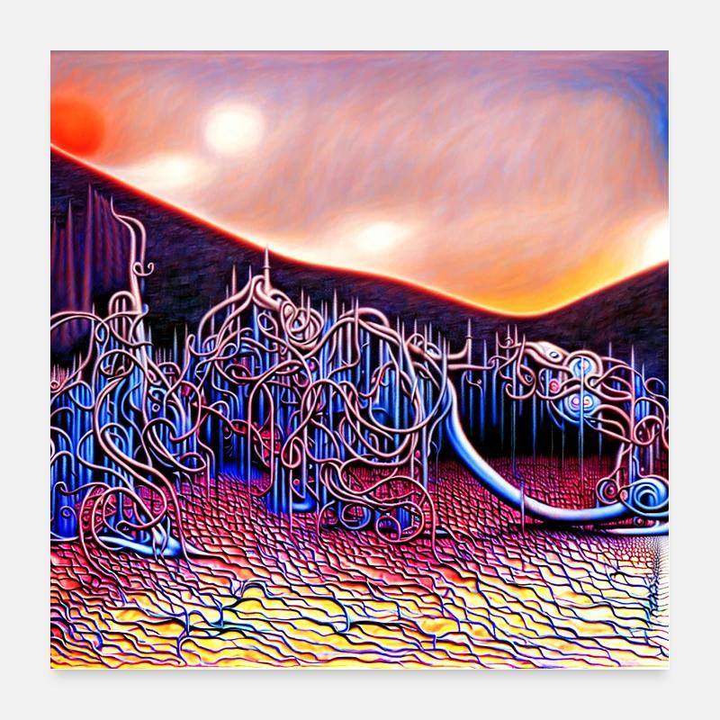 KAKADEN Poster 60x60 cm