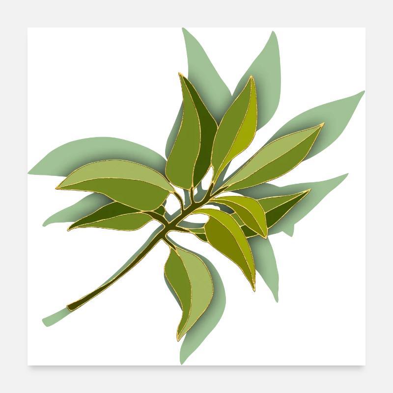 Liste Poster 60x60 cm