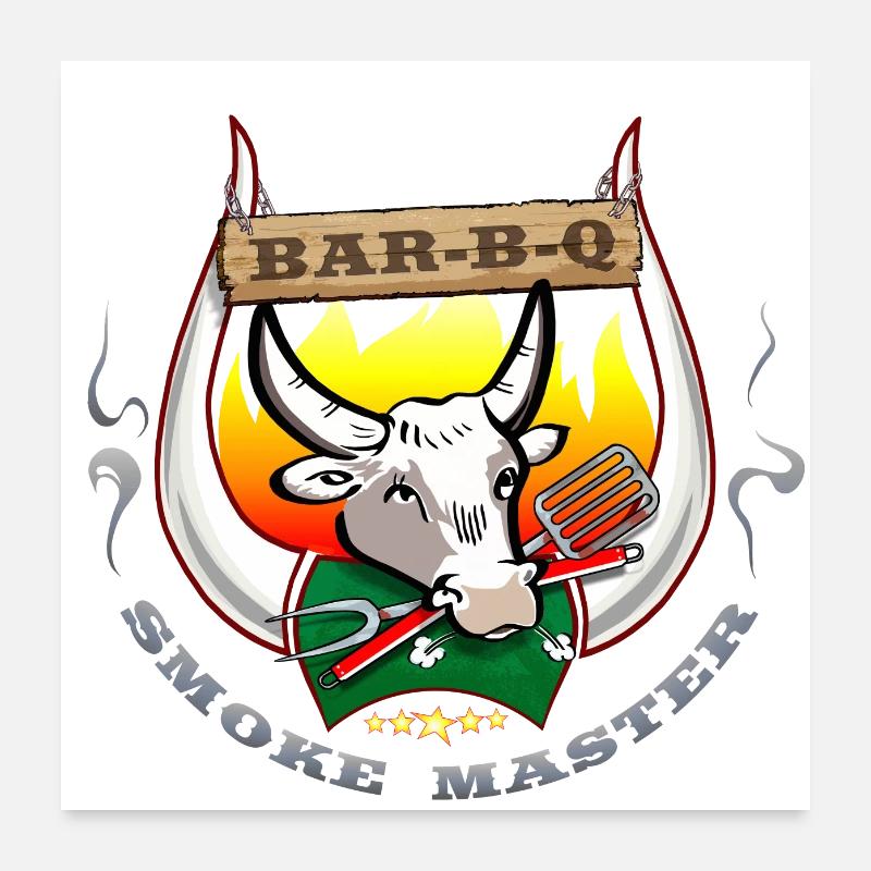 Smoke Master Poster 60x60 cm