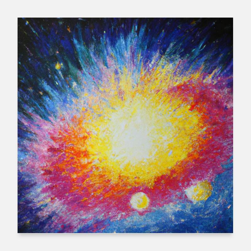 Space posters Poster 24" x 24" (60x60 cm)