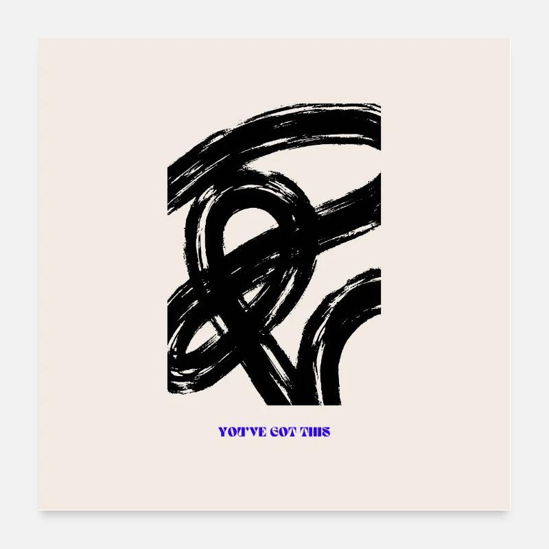 Vous avez ceci Poster 60 x 60 cm