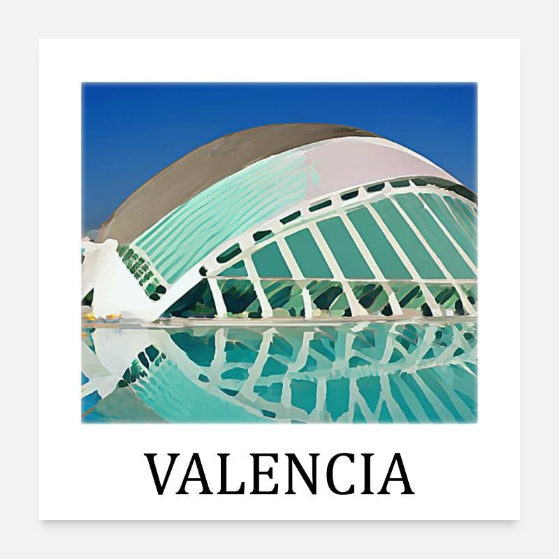 Valence Poster 24" x 24" (60x60 cm)