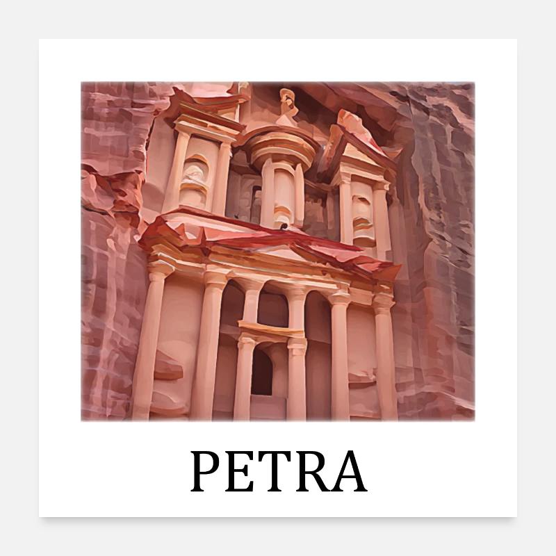 Petra Poster 60x60 cm