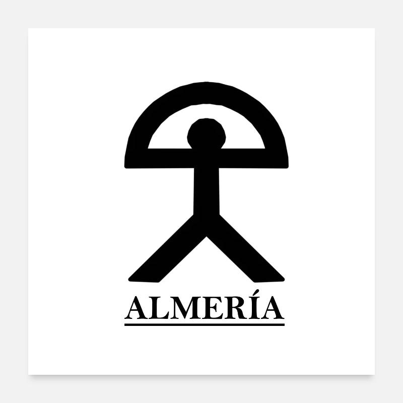 Almeria Poster 60 x 60 cm