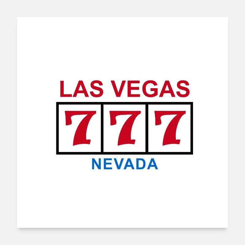 Las Vegas Poster 60 x 60 cm