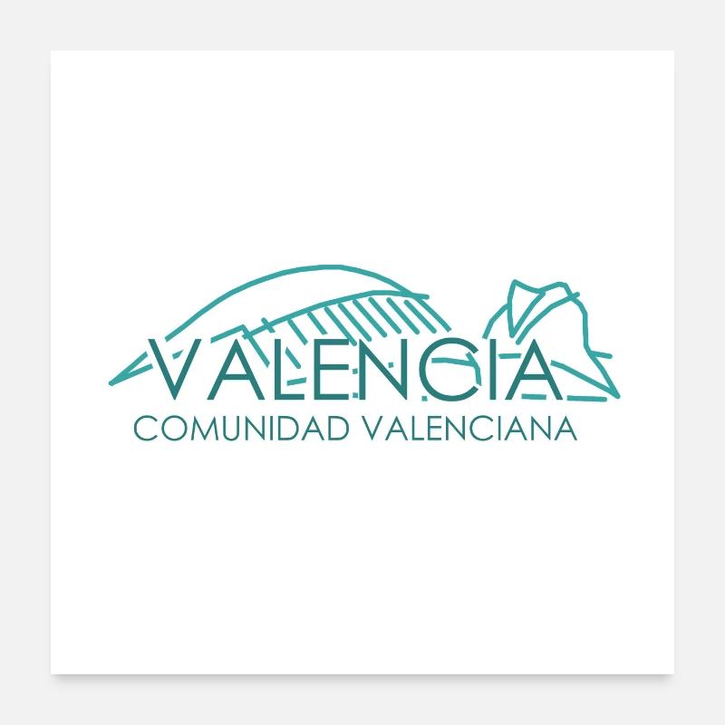 Valence Poster 24" x 24" (60x60 cm)