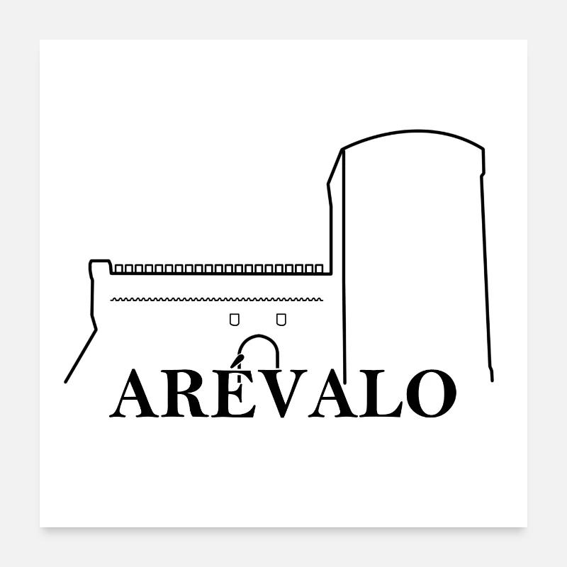 Arevalo Poster 60x60 cm