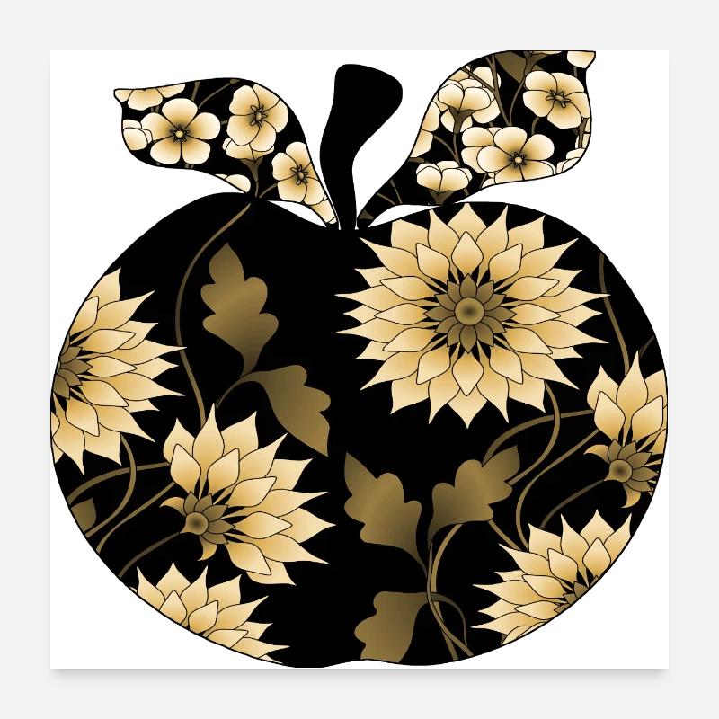 Apple Poster 24" x 24" (60x60 cm)