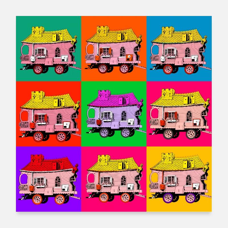 Wanderly Warhol Poster 24" x 24" (60x60 cm)