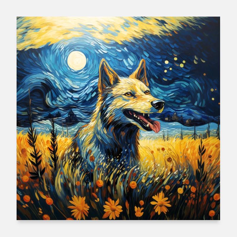 Wild Symphony Poster 24" x 24" (60x60 cm)