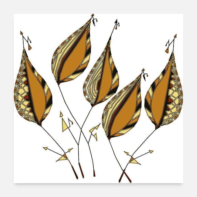 Liste Poster 60x60 cm