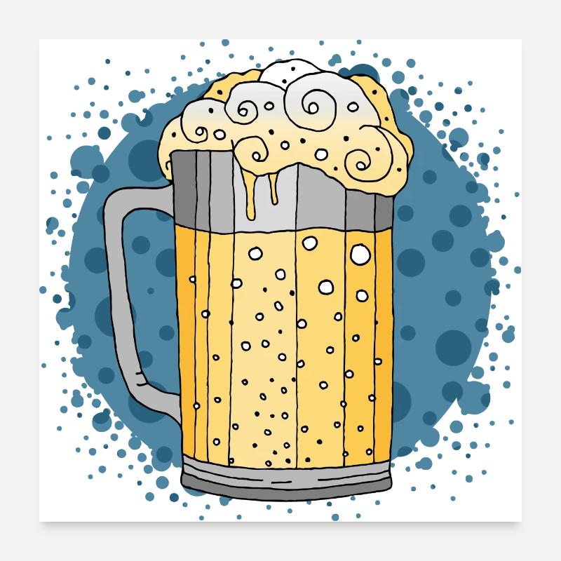 Becher Poster 60x60 cm