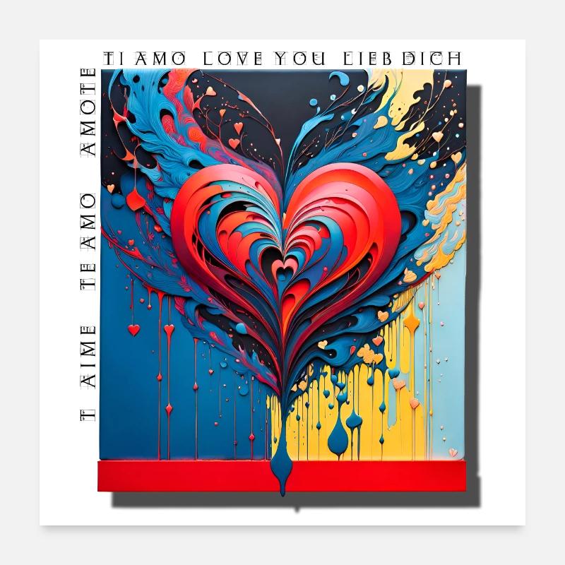 Valentine 6 Poster 24" x 24" (60x60 cm)