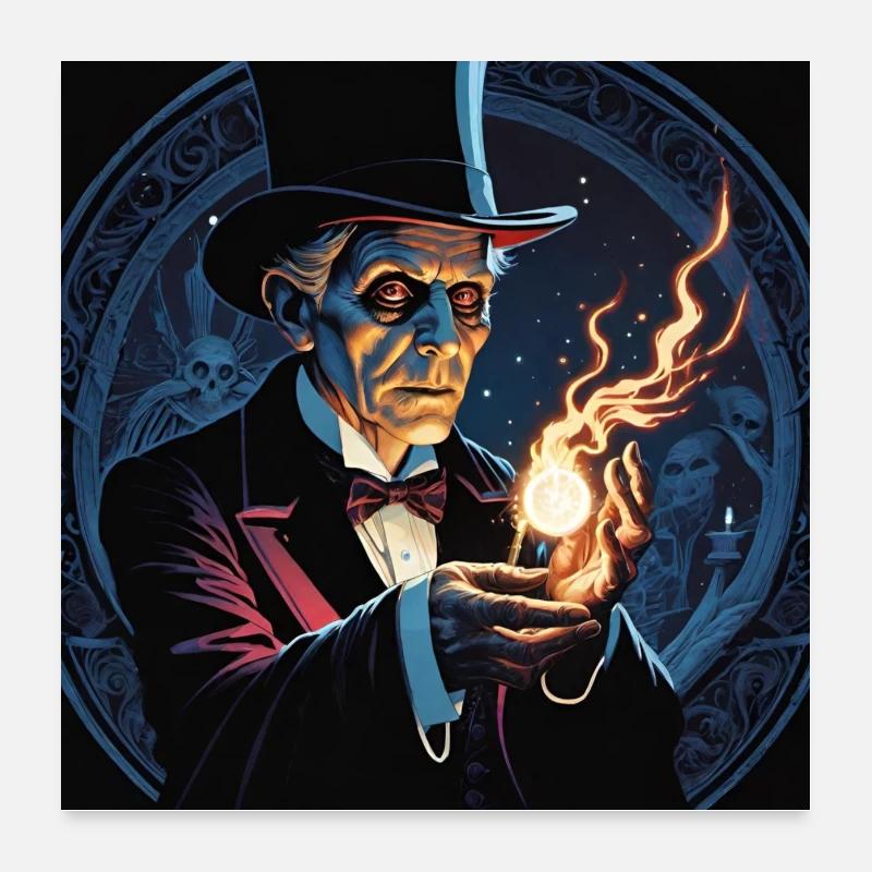 An Ancient Fire Mage Poster 24" x 24" (60x60 cm)