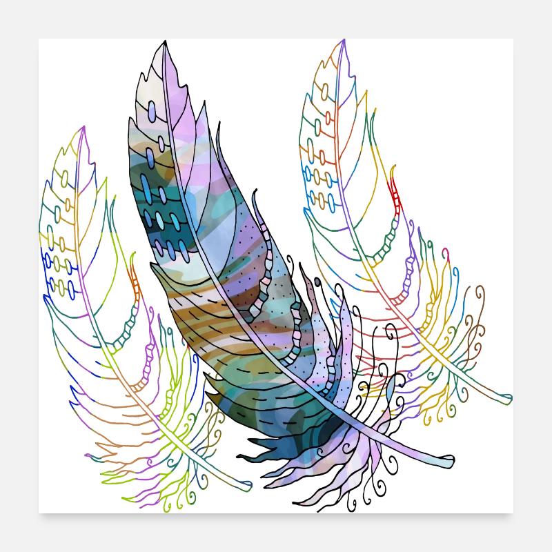 Stylo Poster 60 x 60 cm