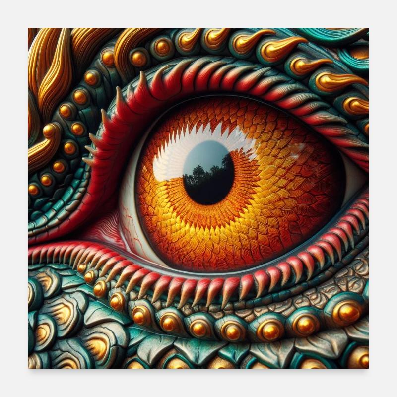 Dragon's Eye 3 Poster 24" x 24" (60x60 cm)