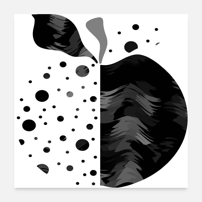 Apple Poster 24" x 24" (60x60 cm)