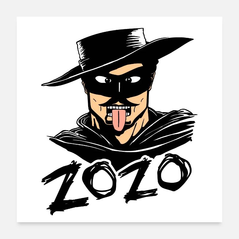 ZOZO ! Poster 60 x 60 cm