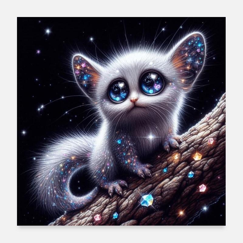 Magisches Wesen 2 Poster 60x60 cm