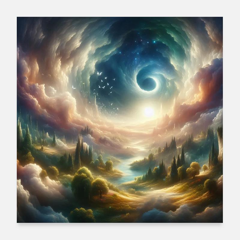 Peace in the Storm 2 Poster 24" x 24" (60x60 cm)