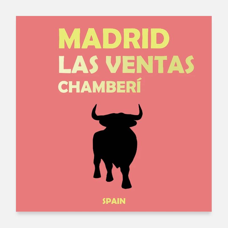 Madrid, Spain Poster 24" x 24" (60x60 cm)