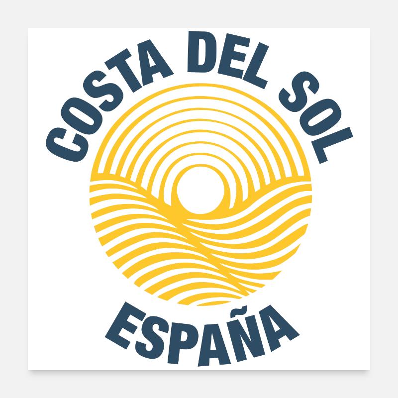 Costa del Sol Poster 24" x 24" (60x60 cm)