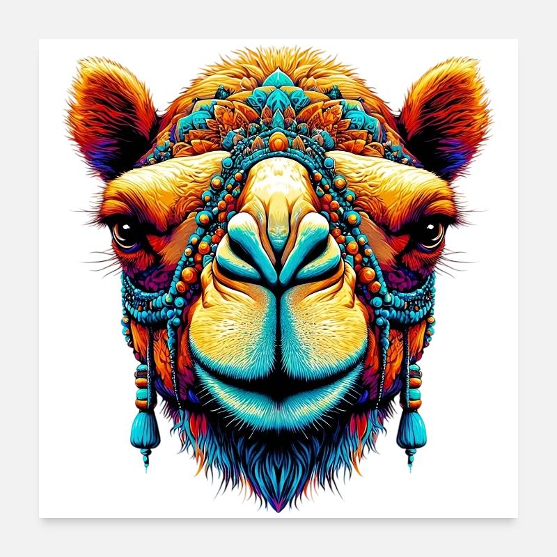 Camel Poster 24" x 24" (60x60 cm)