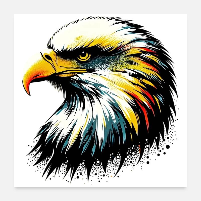 Aigle Poster 60 x 60 cm