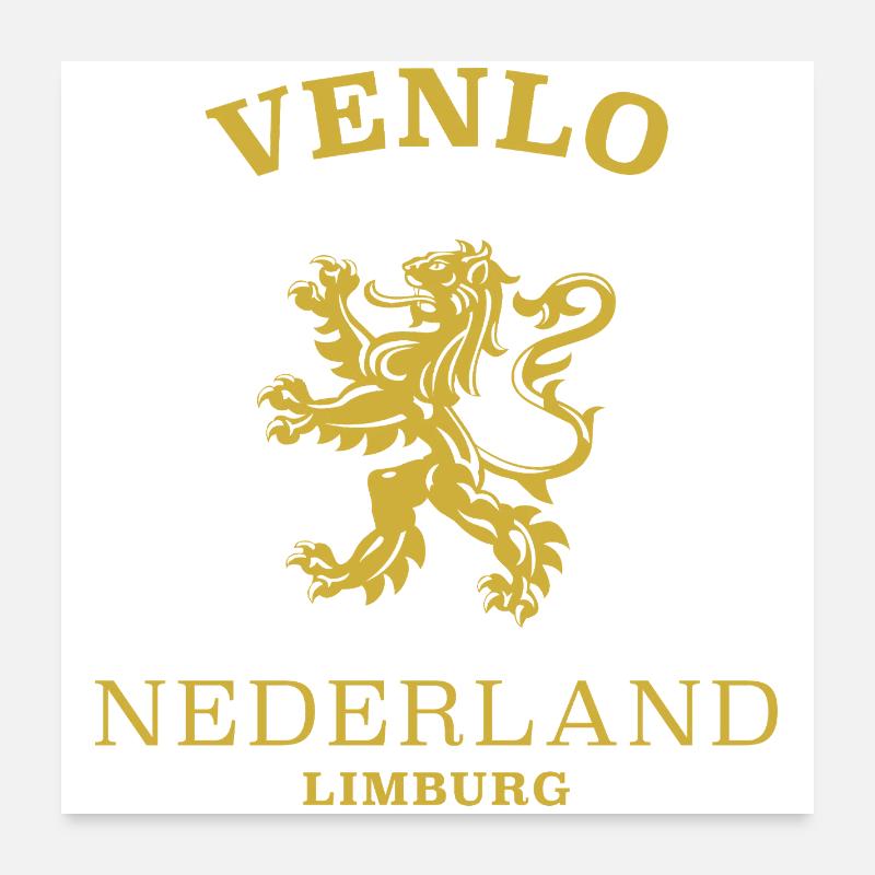 Venlo Nederland, Pays-Bas Poster 60 x 60 cm